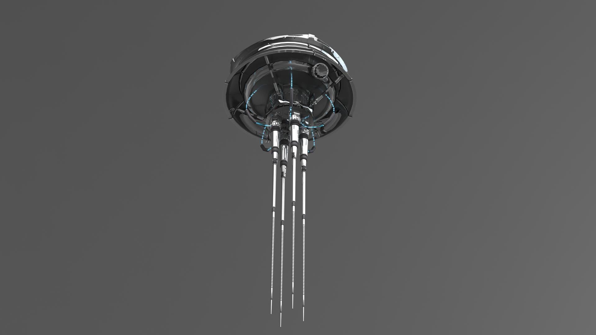 Robotic Jellyfish 3D model_4
