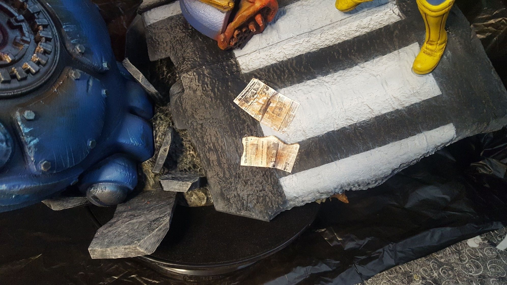 X-men Cyclop VS Sentinel 3D print model_4