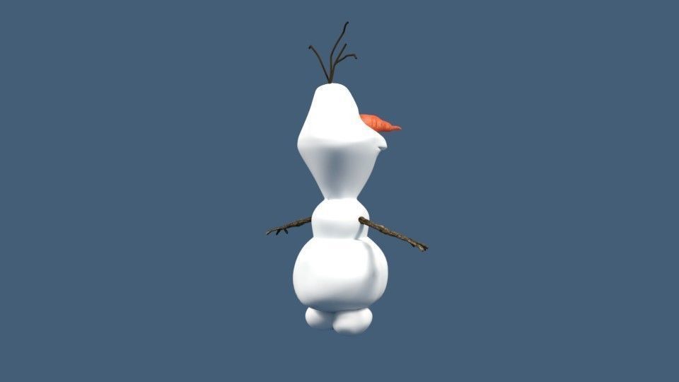 Olaf from frozen 3D model_3