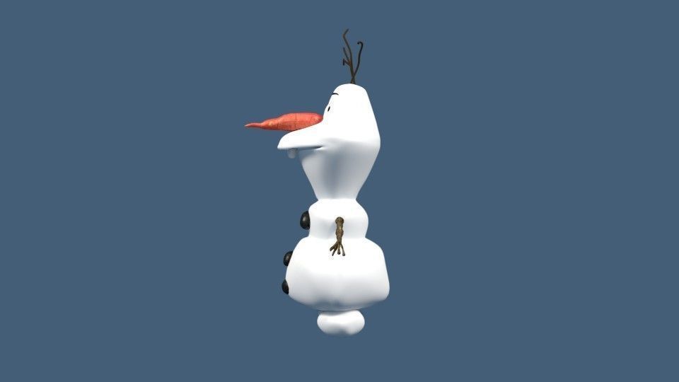 Olaf from frozen 3D model_6