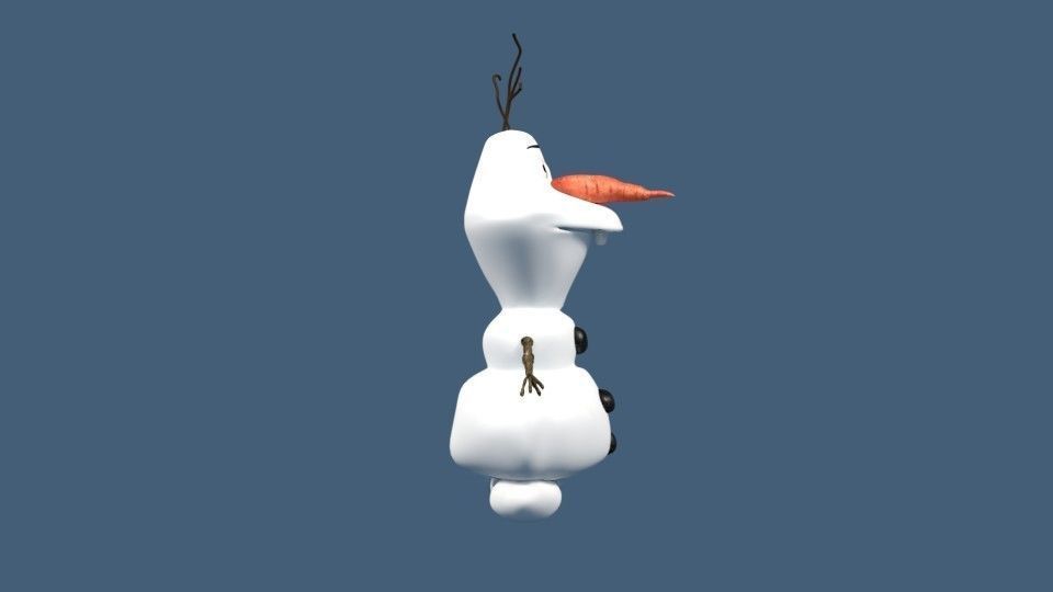 Olaf from frozen 3D model_2