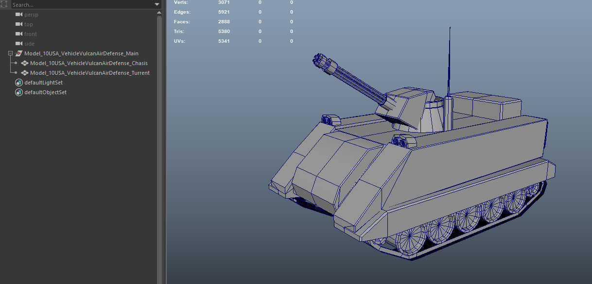 Tanks for RTS Game Pack Low-poly 3D model_25