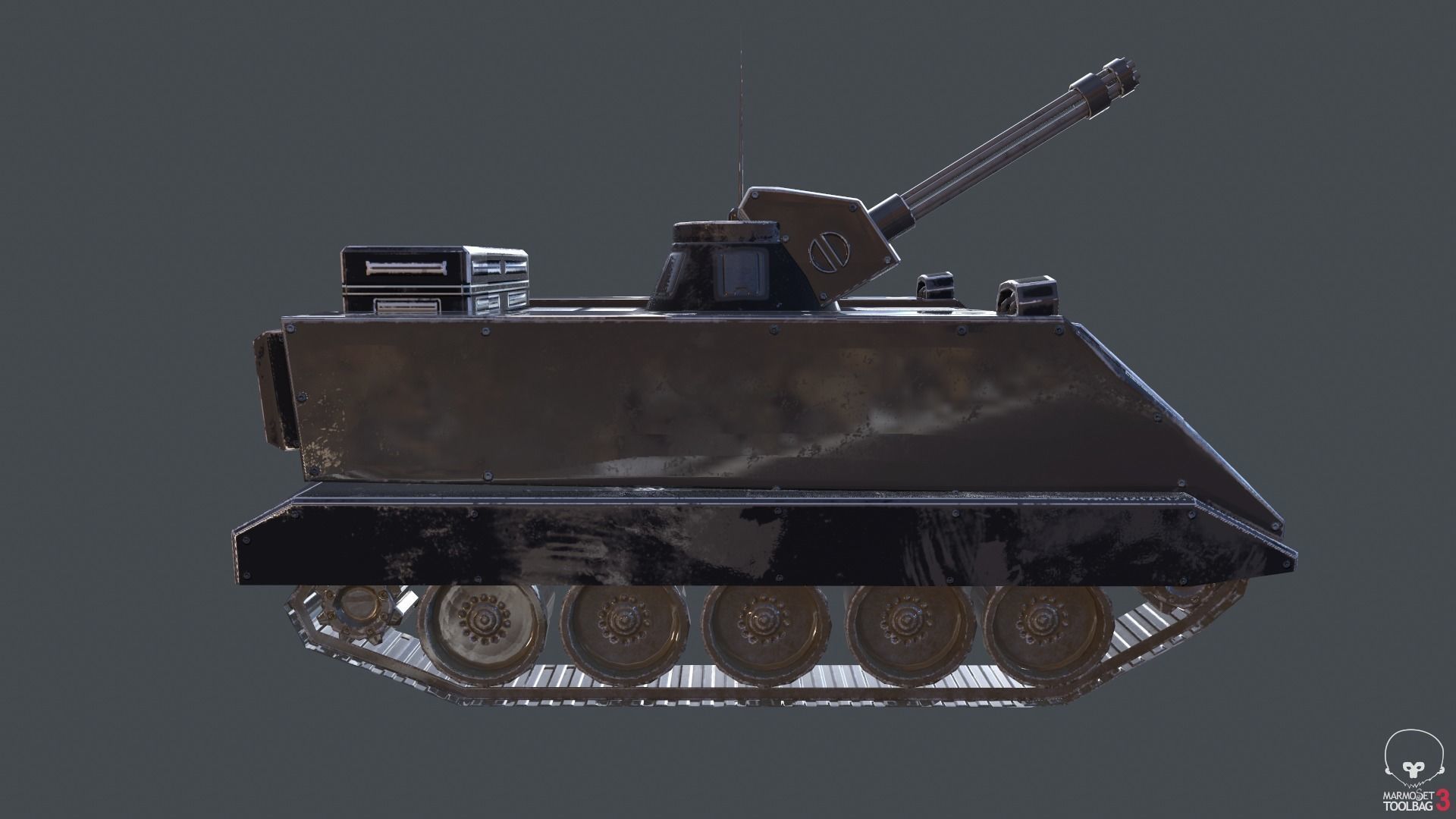 Tanks for RTS Game Pack Low-poly 3D model_57
