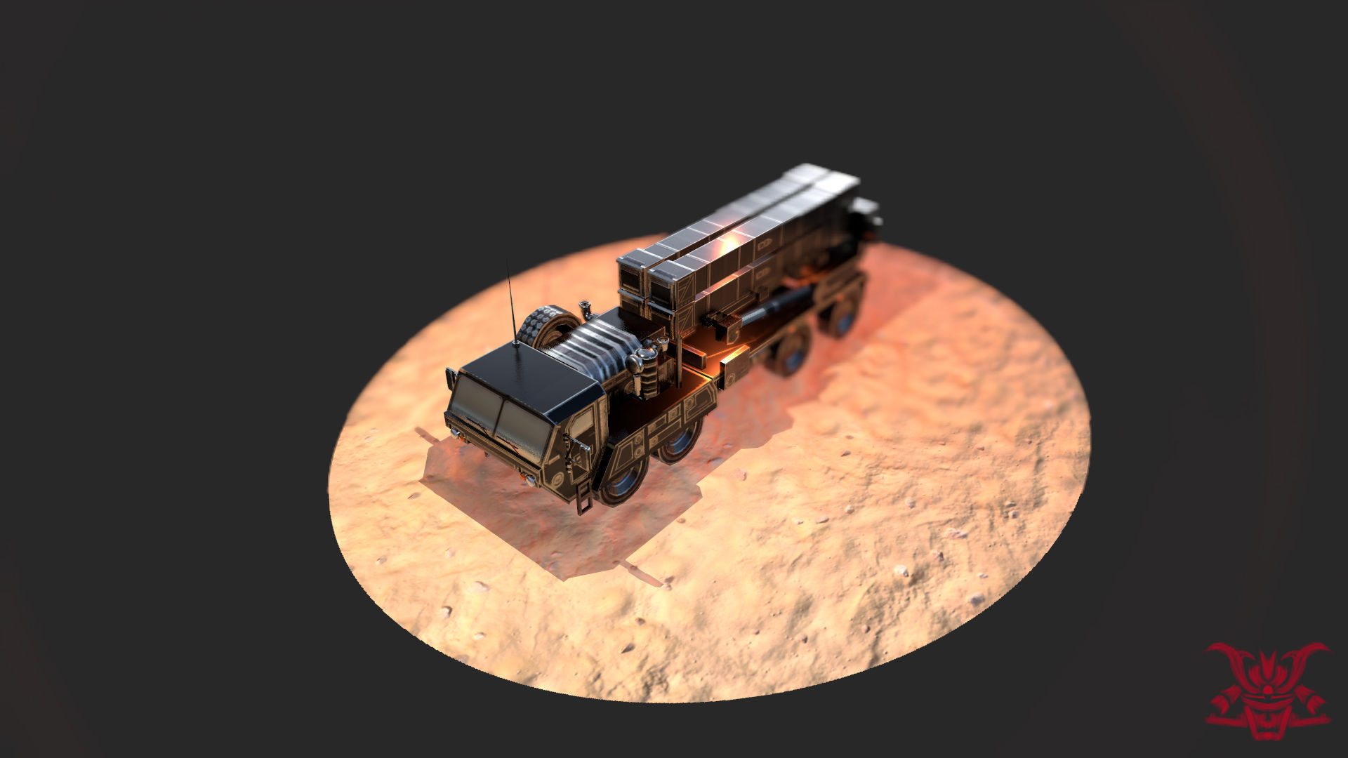 Tanks for RTS Game Pack Low-poly 3D model_9