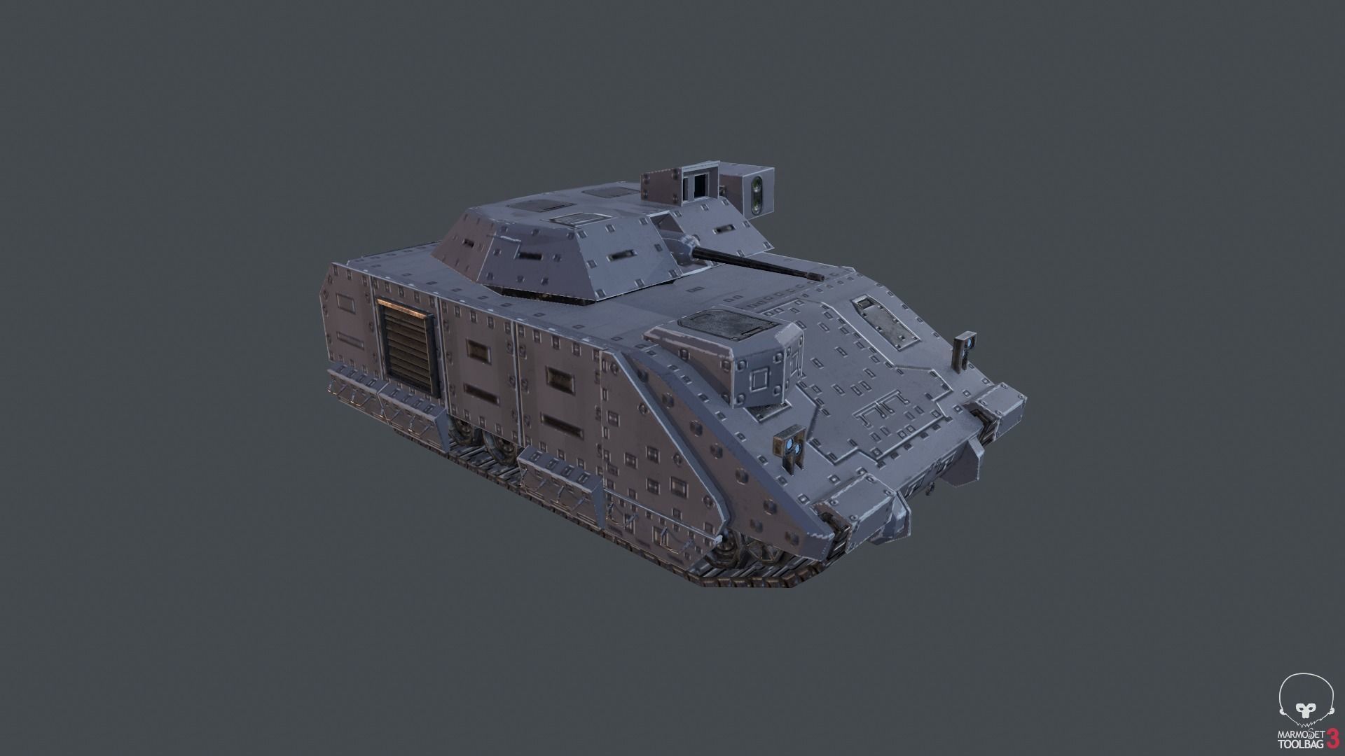 Tanks for RTS Game Pack Low-poly 3D model_30