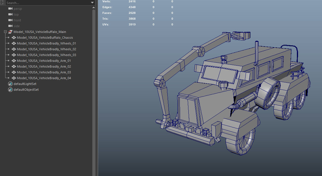 Tanks for RTS Game Pack Low-poly 3D model_20