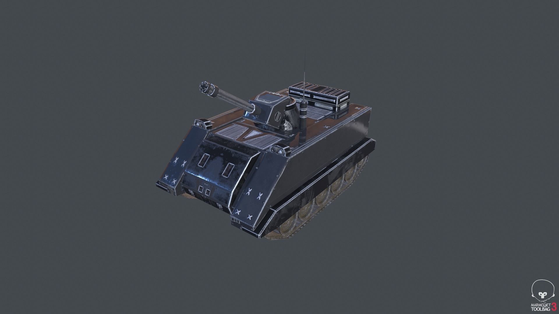 Tanks for RTS Game Pack Low-poly 3D model_59