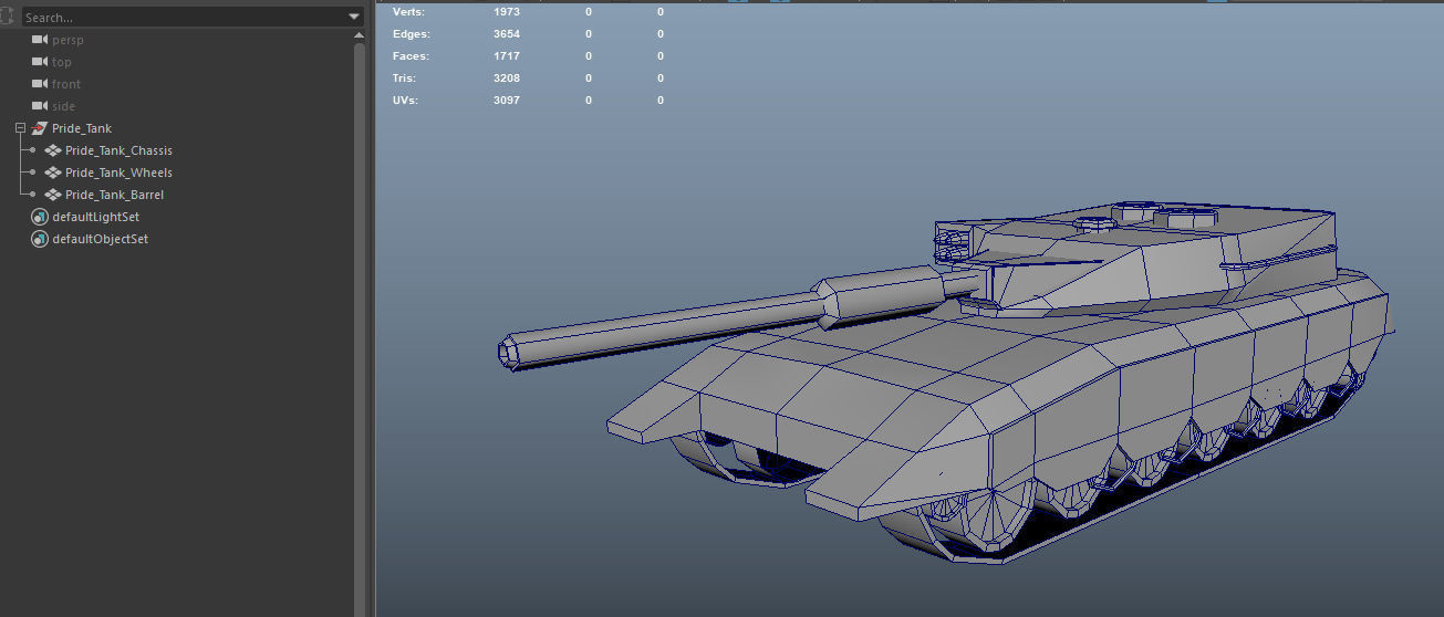 Tanks for RTS Game Pack Low-poly 3D model_23