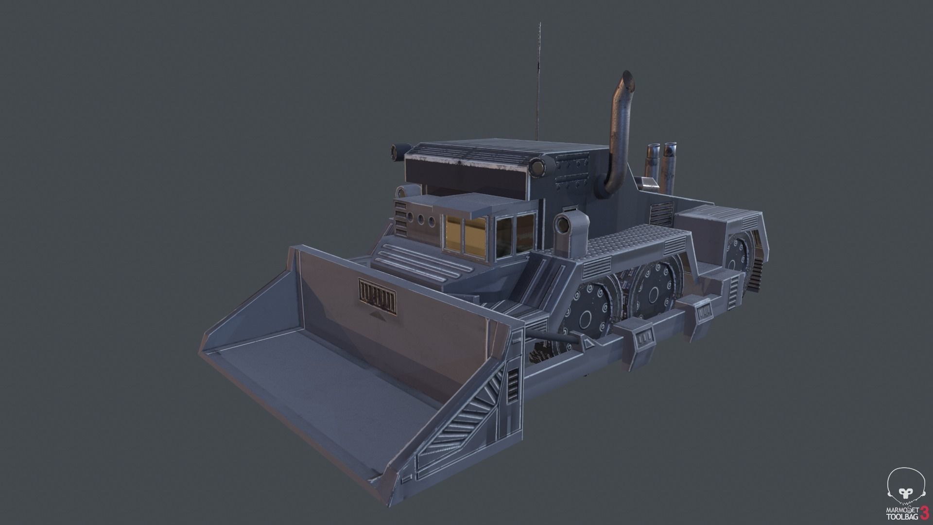 Tanks for RTS Game Pack Low-poly 3D model_44