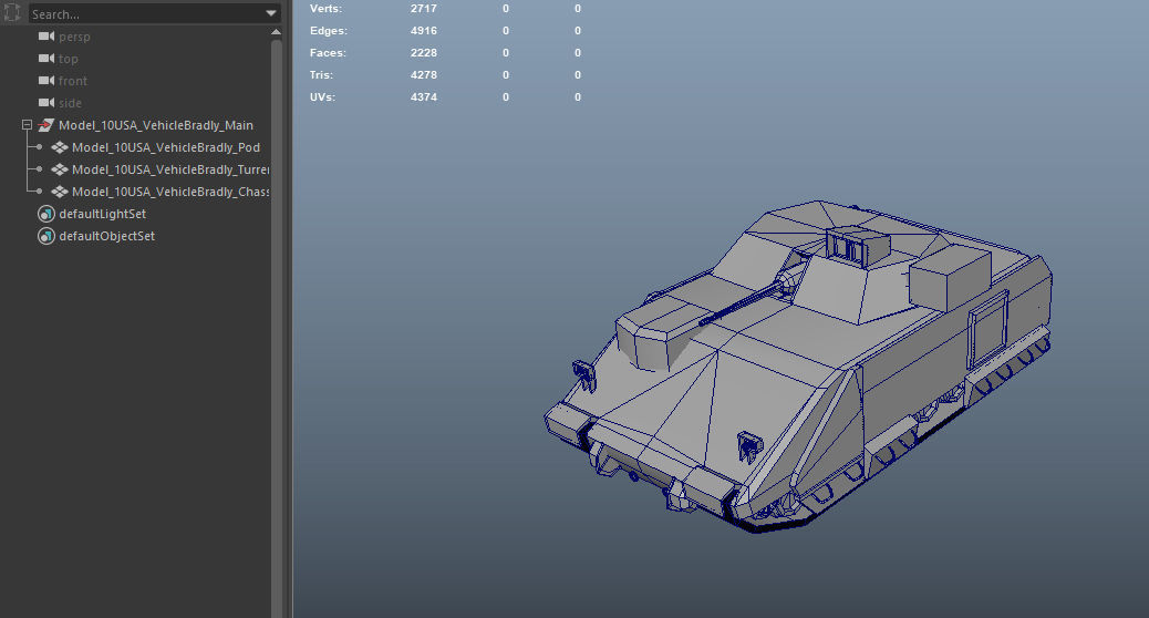 Tanks for RTS Game Pack Low-poly 3D model_19