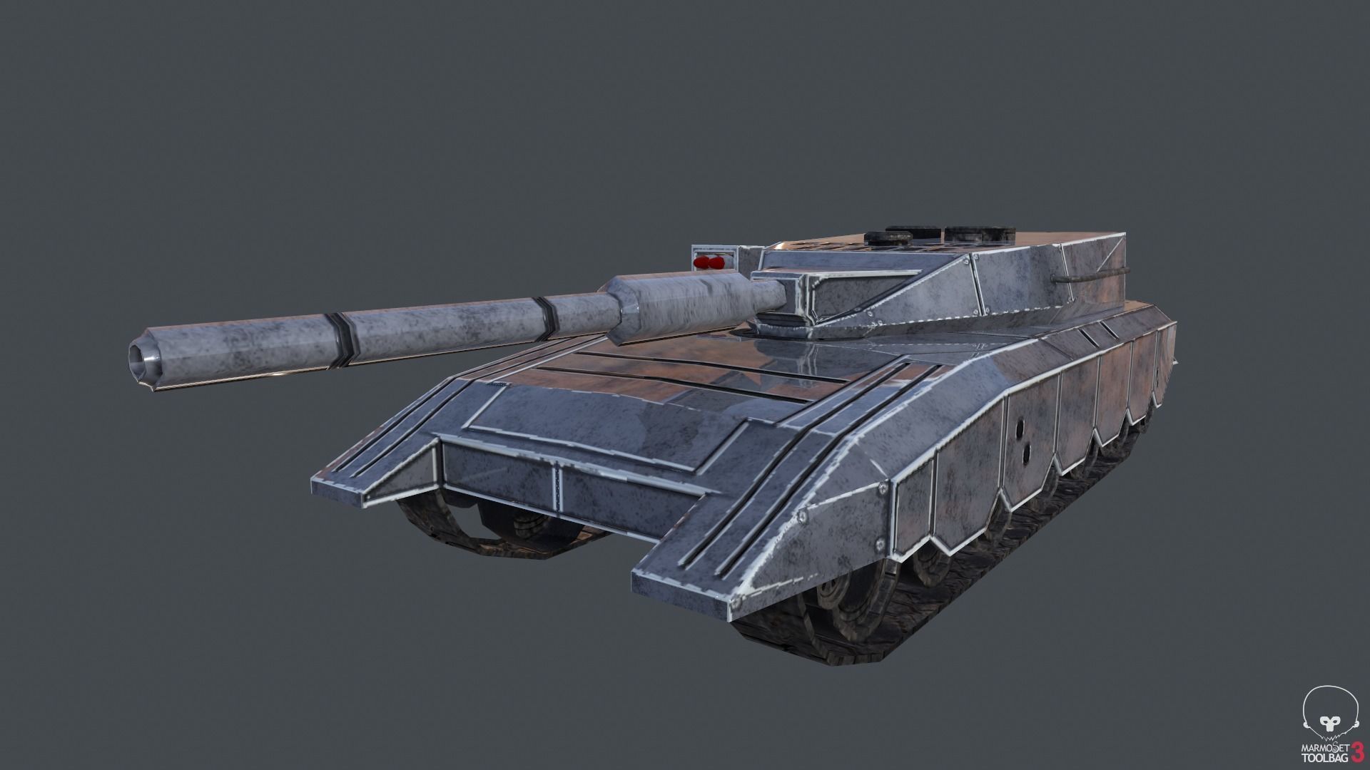 Tanks for RTS Game Pack Low-poly 3D model_32