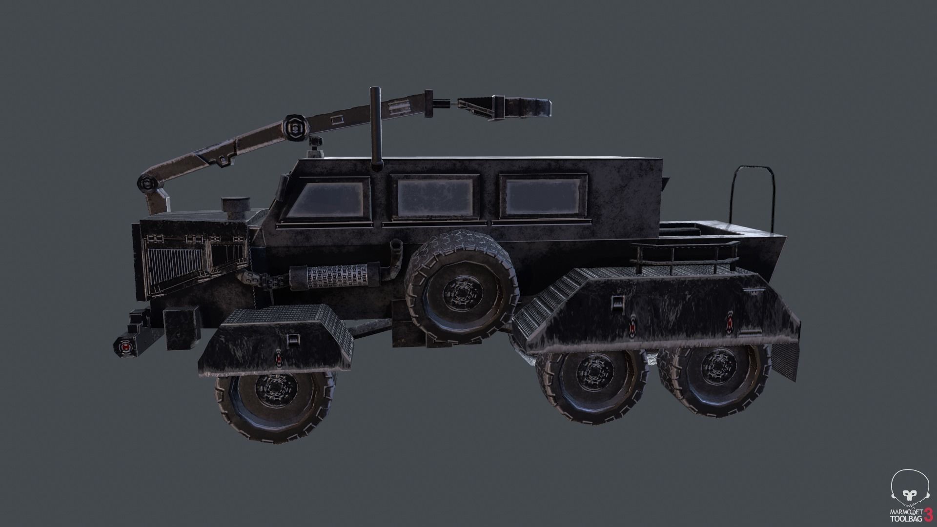 Tanks for RTS Game Pack Low-poly 3D model_36