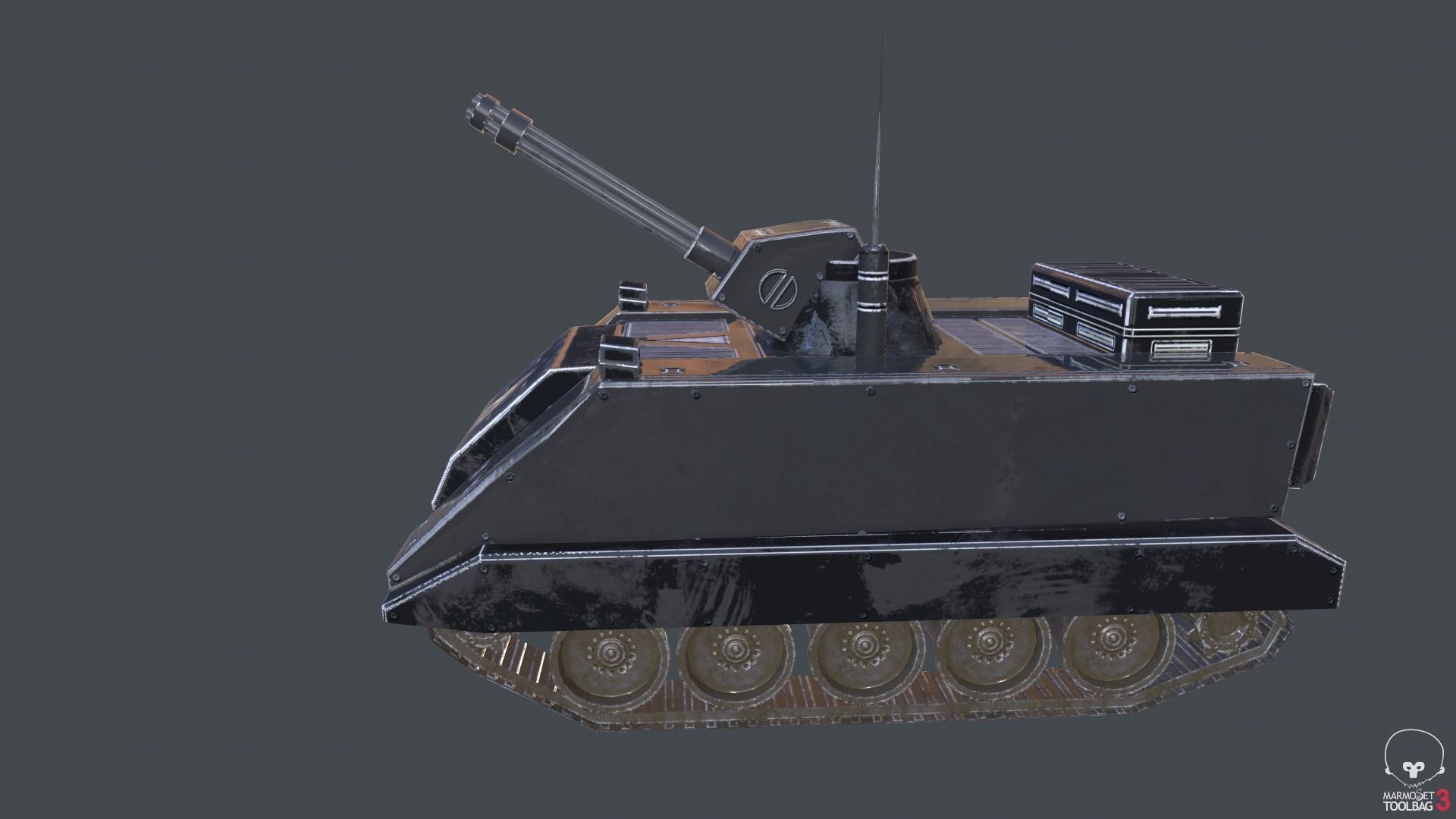 Tanks for RTS Game Pack Low-poly 3D model_55