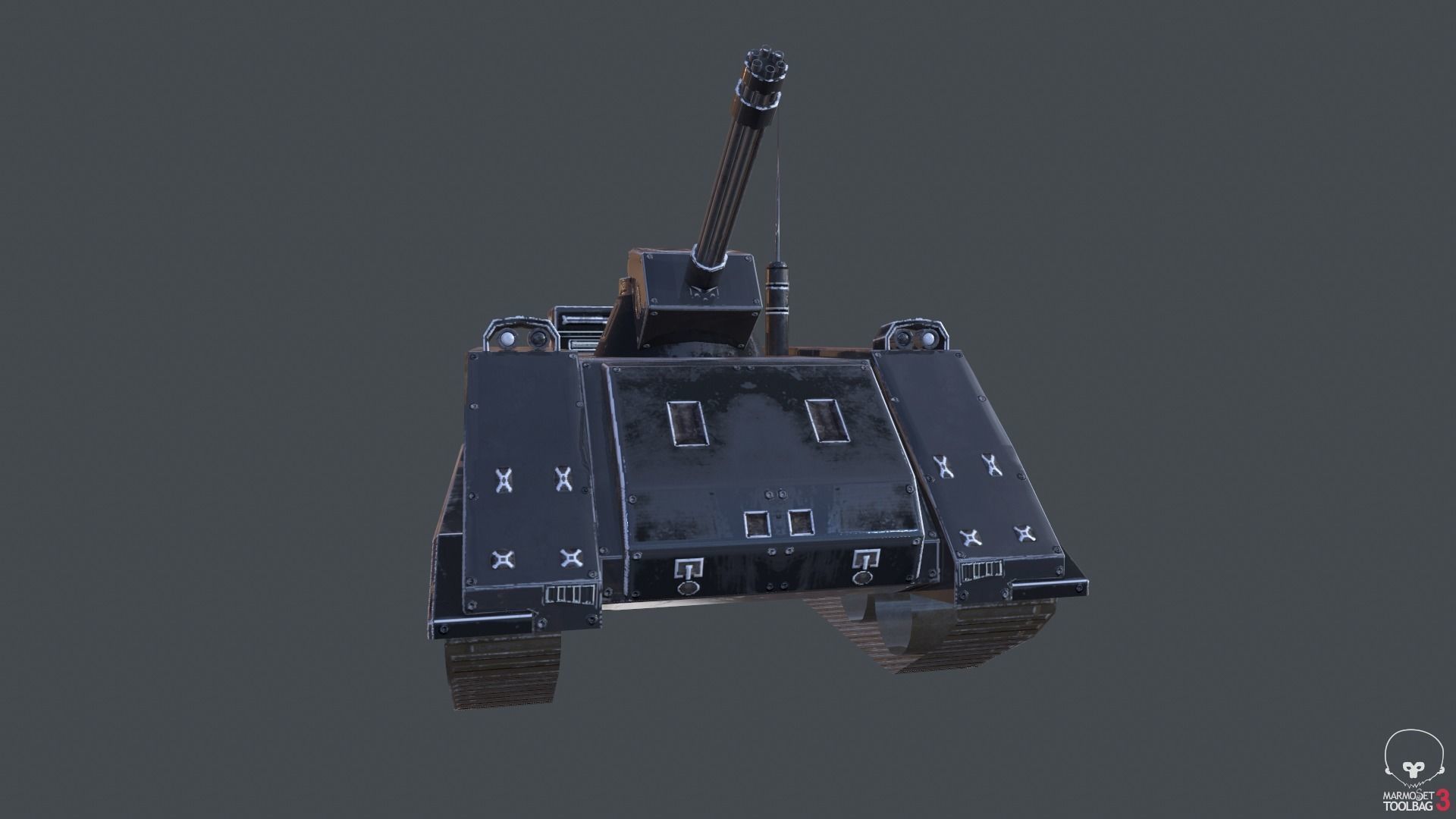 Tanks for RTS Game Pack Low-poly 3D model_58