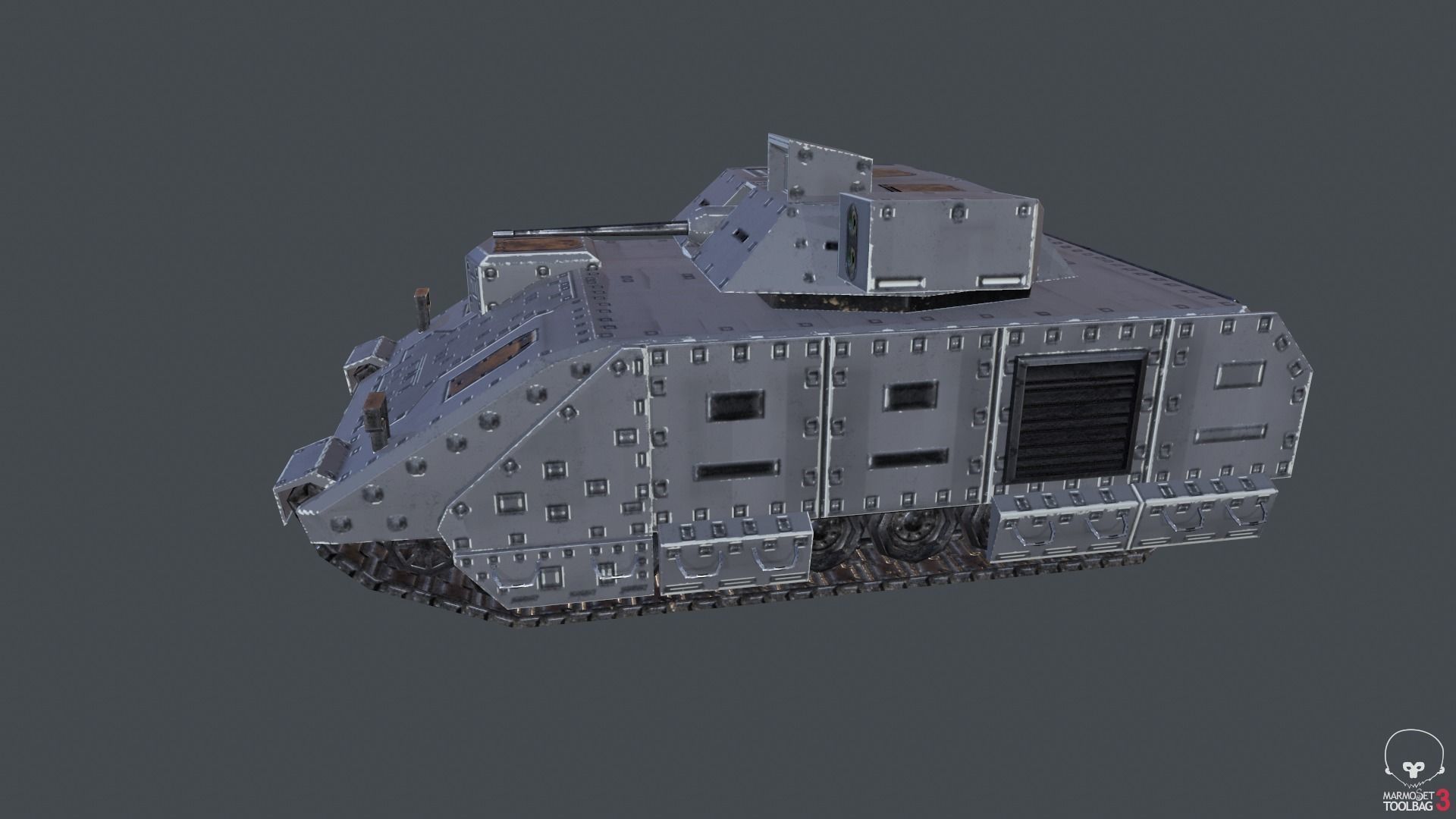 Tanks for RTS Game Pack Low-poly 3D model_28