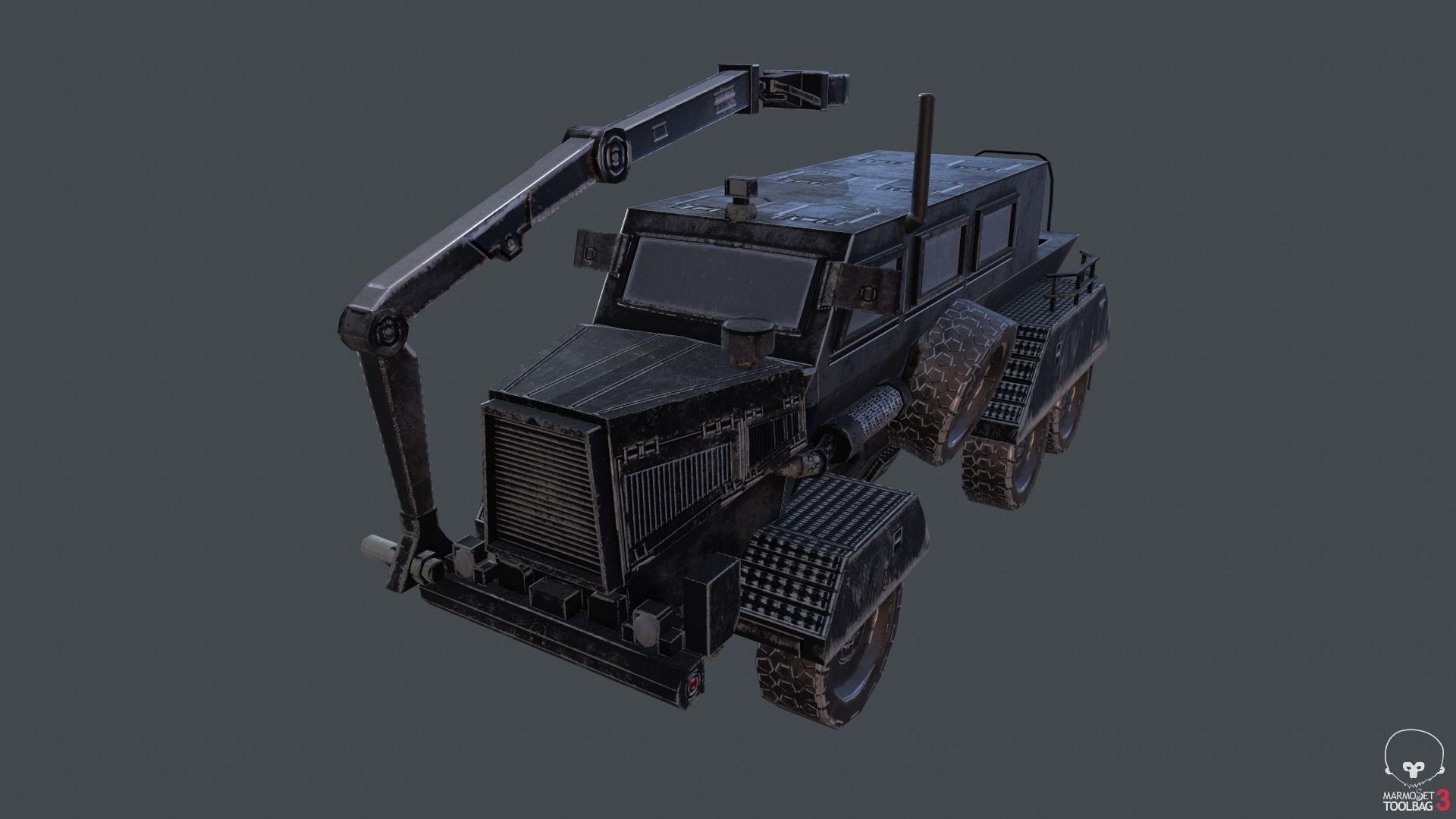 Tanks for RTS Game Pack Low-poly 3D model_33