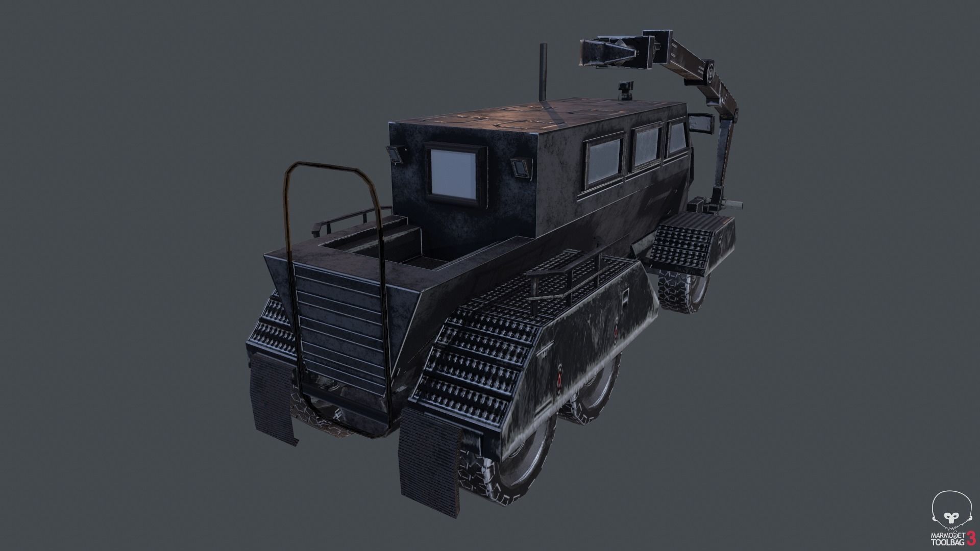 Tanks for RTS Game Pack Low-poly 3D model_38