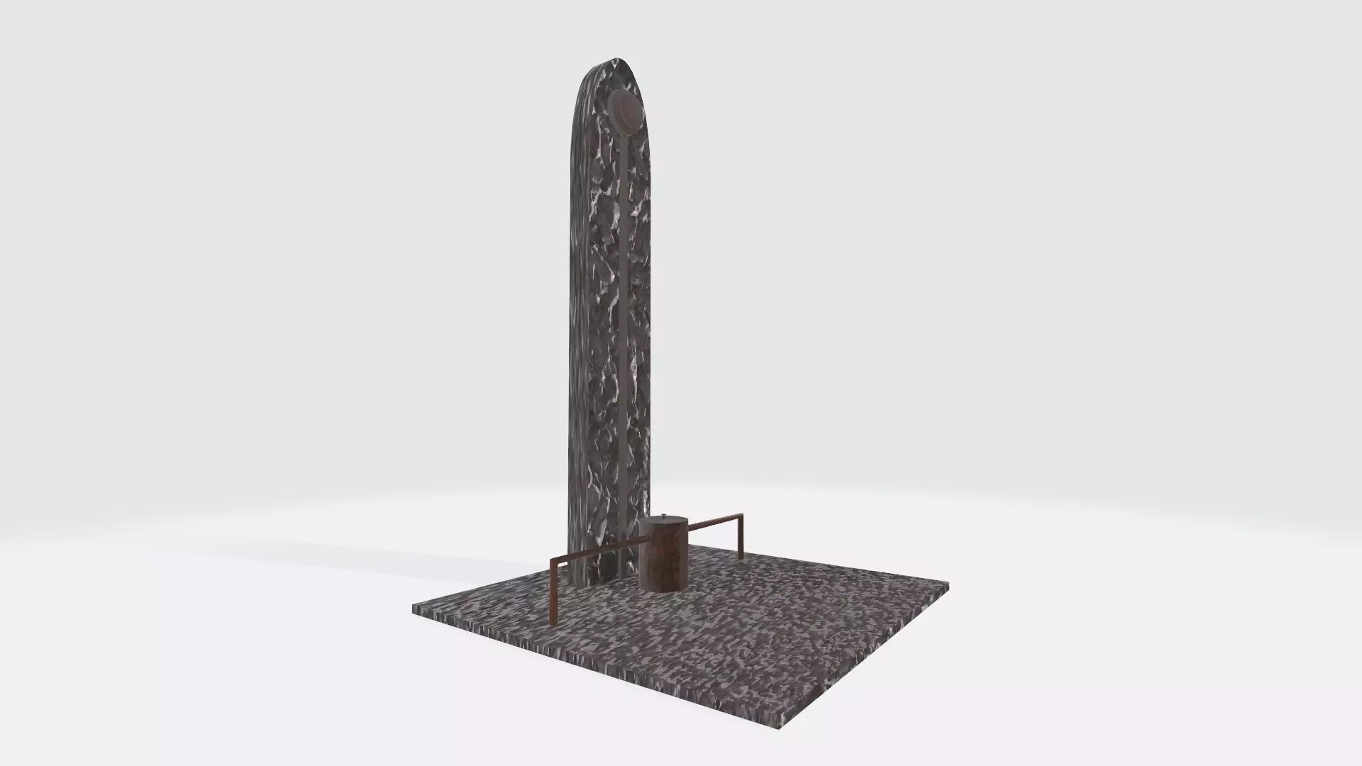 High Striker Free 3D model_0