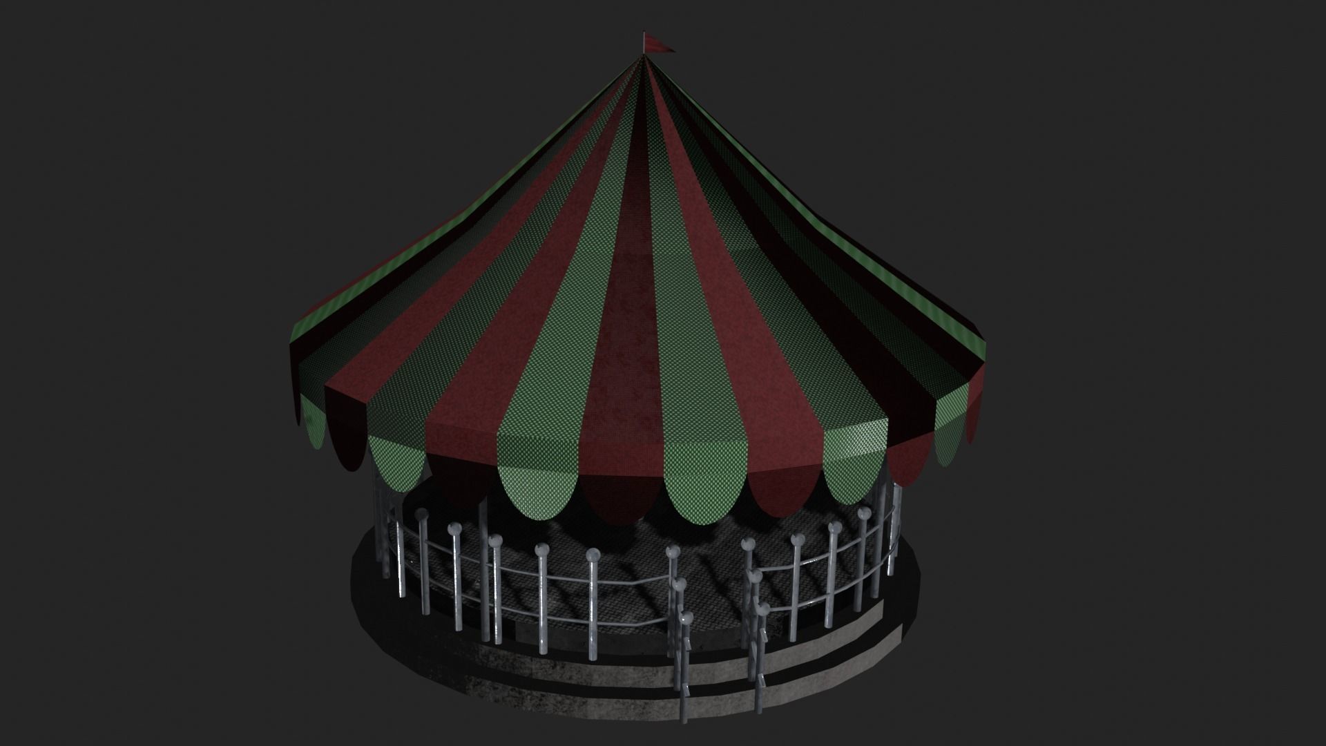 Carousel Free 3D model_1