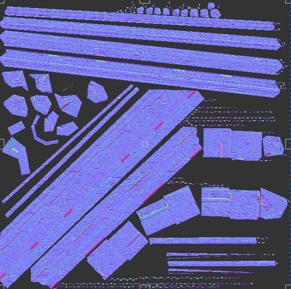 japanese house-PBR Low-poly 3D model Low-poly 3D model_5