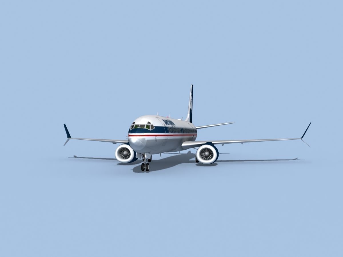 Boeing 737-8 Max Aeroperu 3D model_1