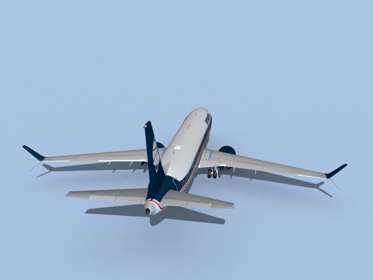 Boeing 737-8 Max Aeroperu 3D model_6