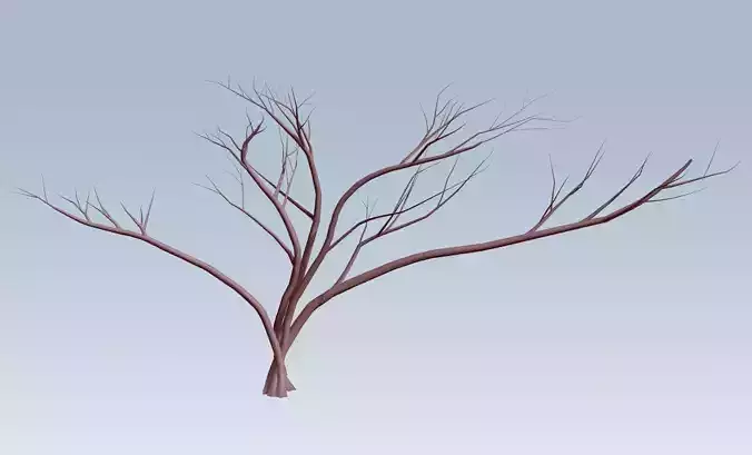 Tree of Steven Universe without leave 3D model