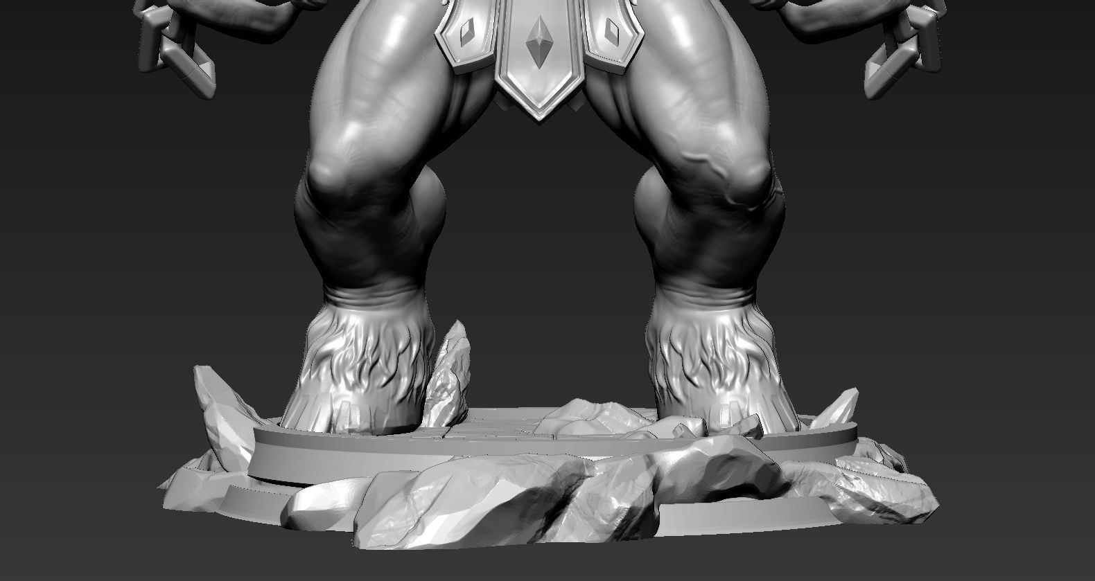 League Of Legends Alistar  3D print model_18