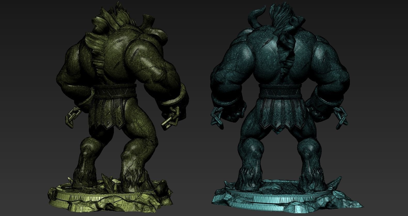 League Of Legends Alistar  3D print model_21