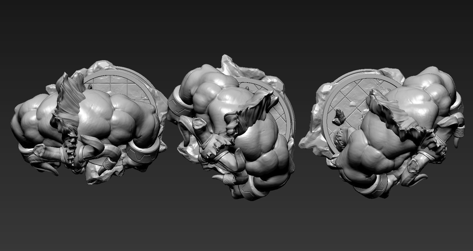 League Of Legends Alistar  3D print model_8