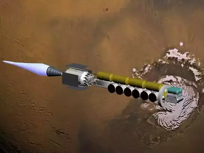 Mars-ship 3D model