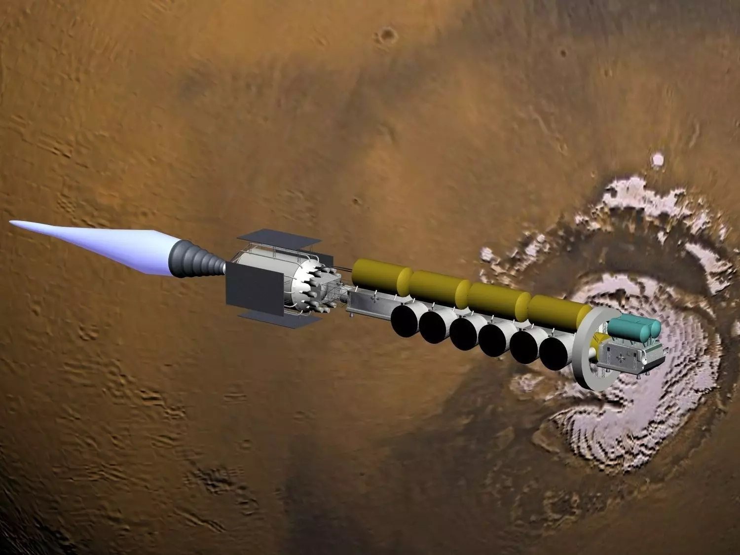 Mars-ship 3D model_0