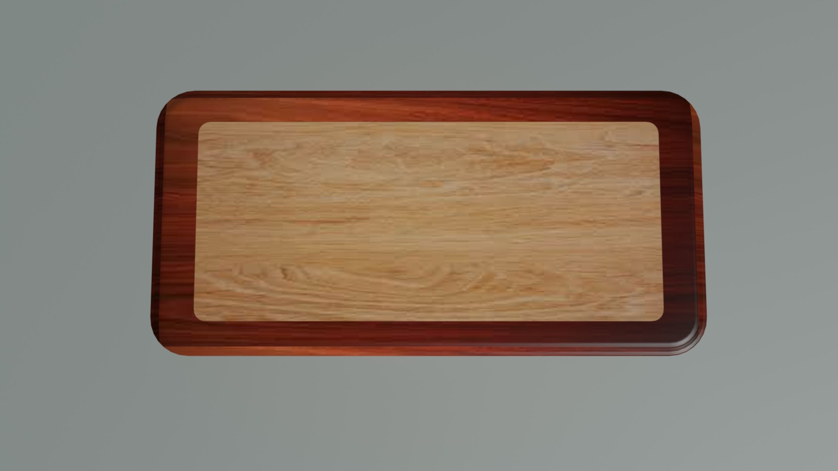 Neoclassical dining room table 3D model_8