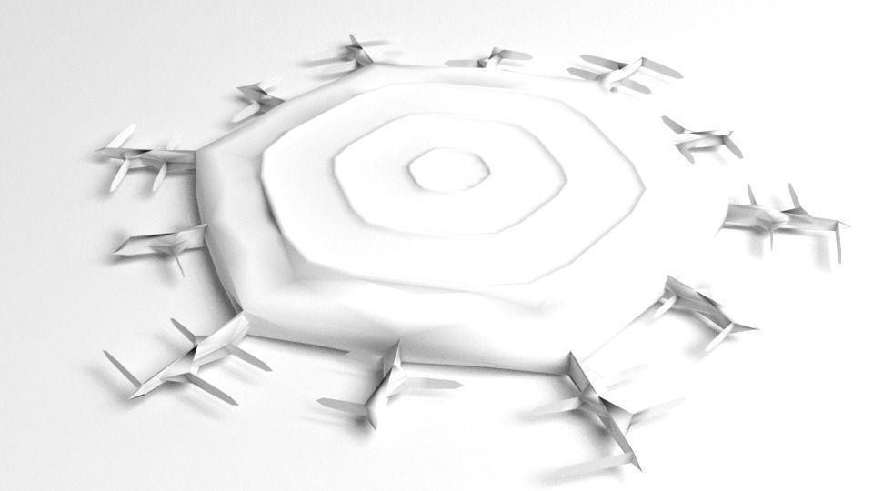 Snowflake 13 3D model_4