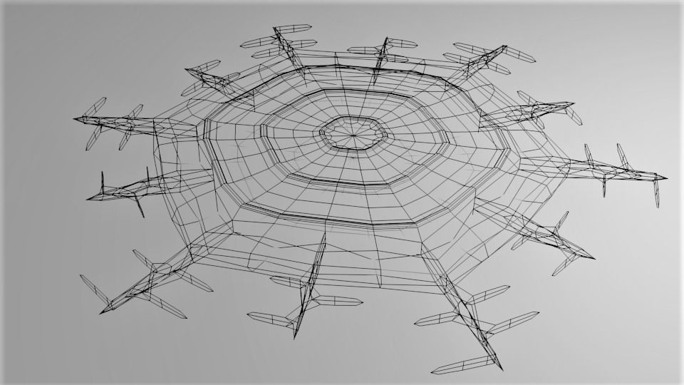 Snowflake 13 3D model_5