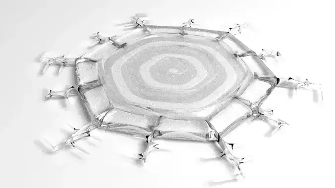 Snowflake 13 3D model