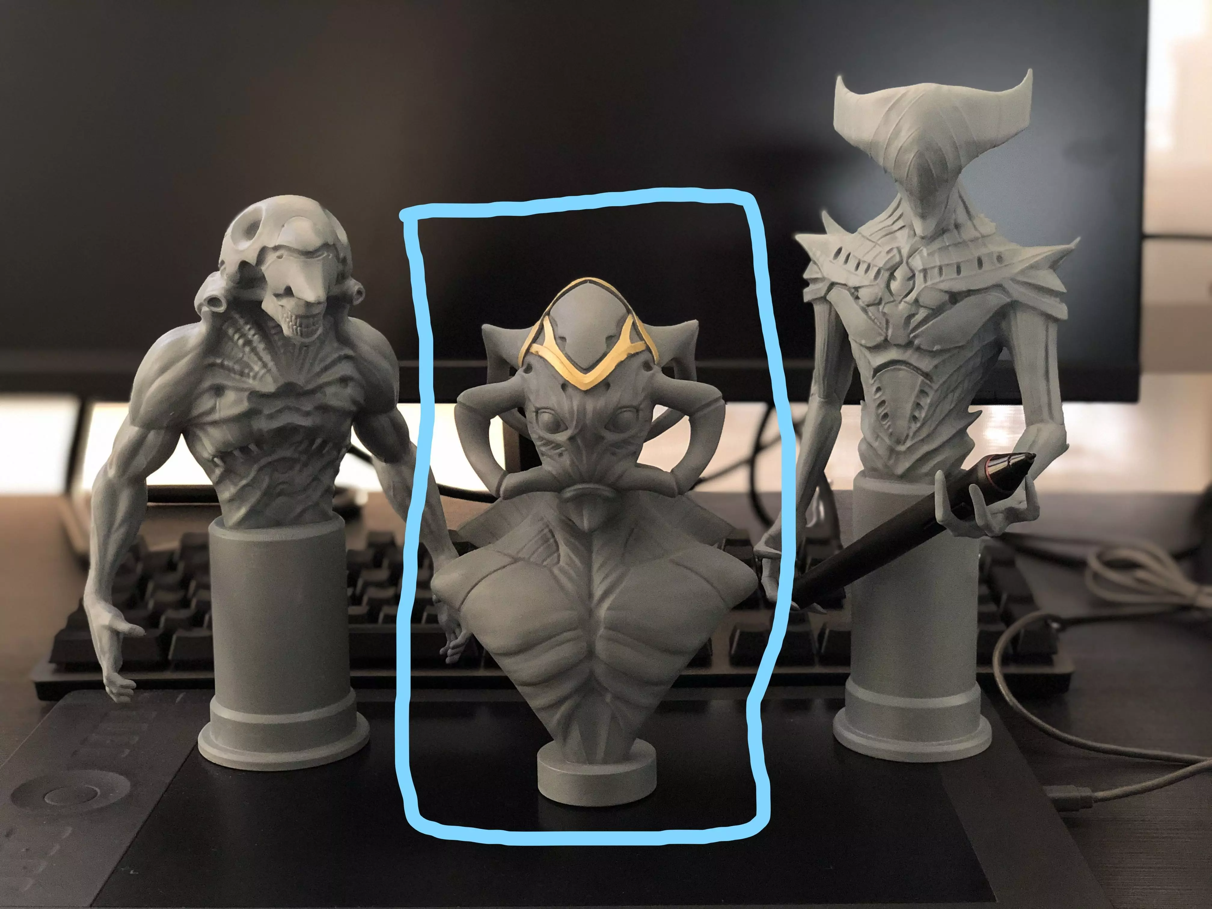 Alien- 3D printing model 3D print model