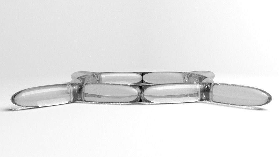 Snowflake 24 3D model_3