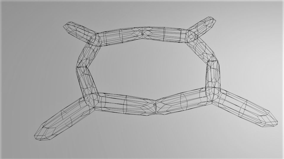 Snowflake 24 3D model_5