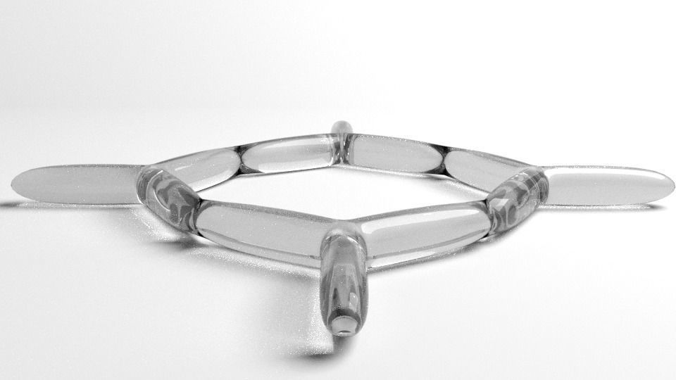 Snowflake 24 3D model_1