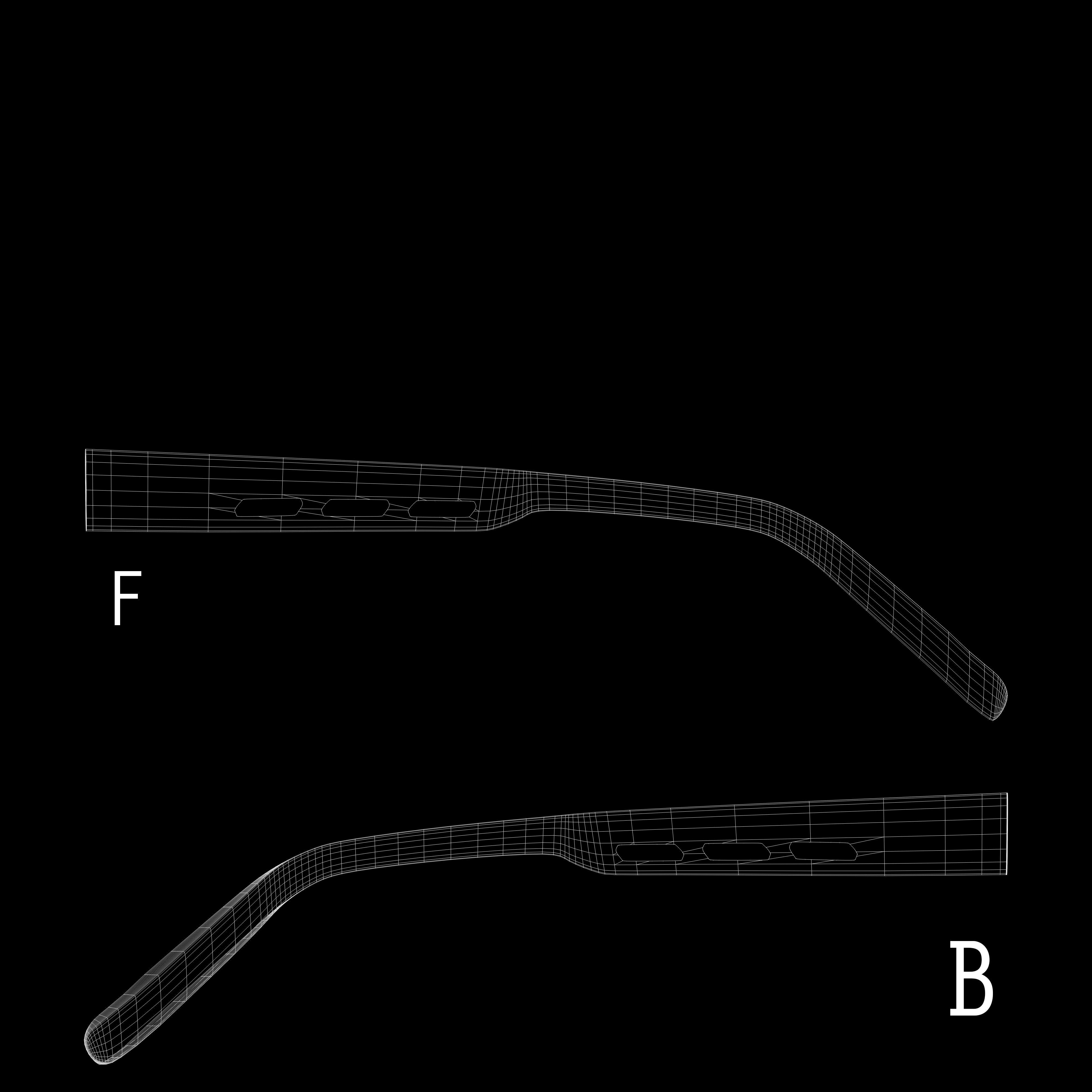 Eyeglasses for Men and Women 3D print model_16