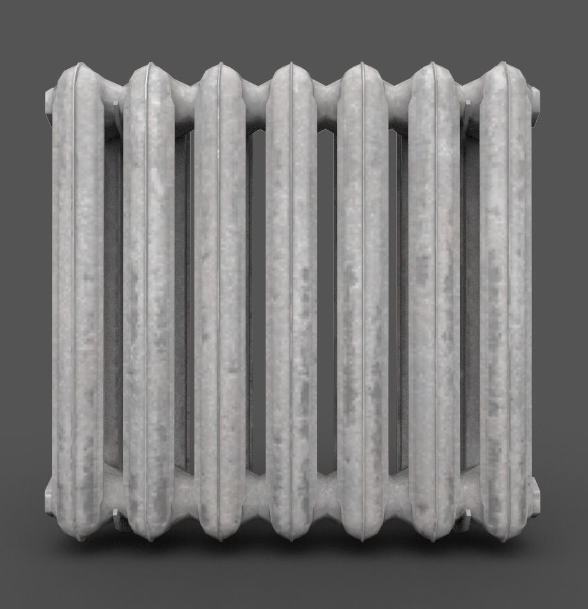 Radiator mc140 Low-poly 3D model_4