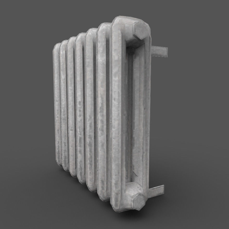 Radiator mc140 Low-poly 3D model_5