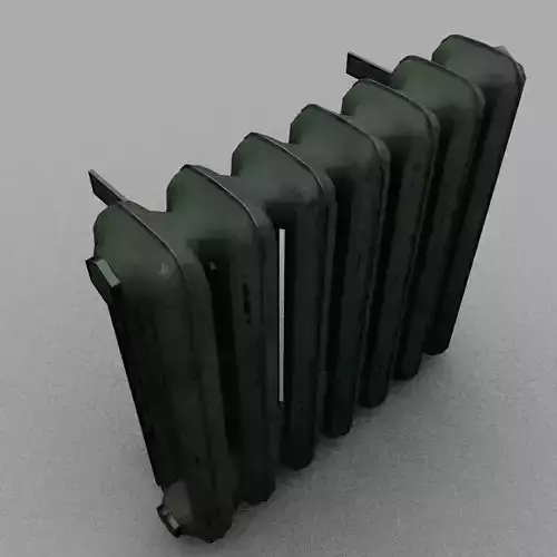 Radiator mc140 Low-poly 3D model