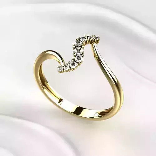 Diamonds Gold Ring
