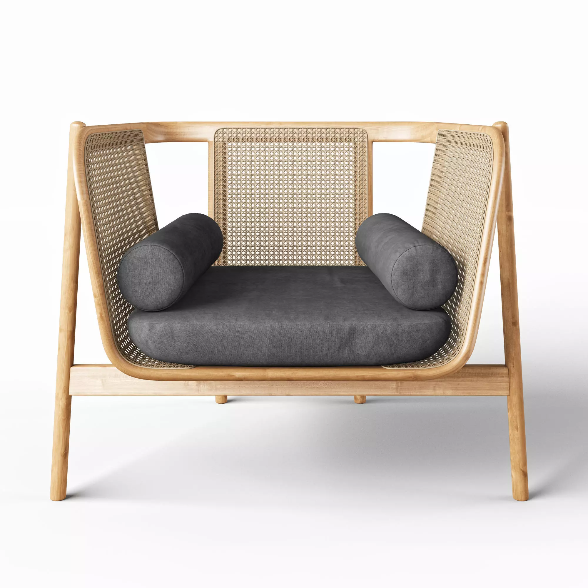 Hamper Lounge Chair 3D model_0