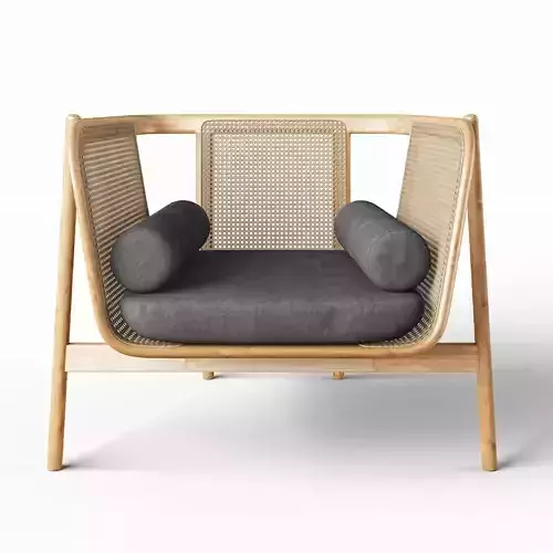 Hamper Lounge Chair 3D model