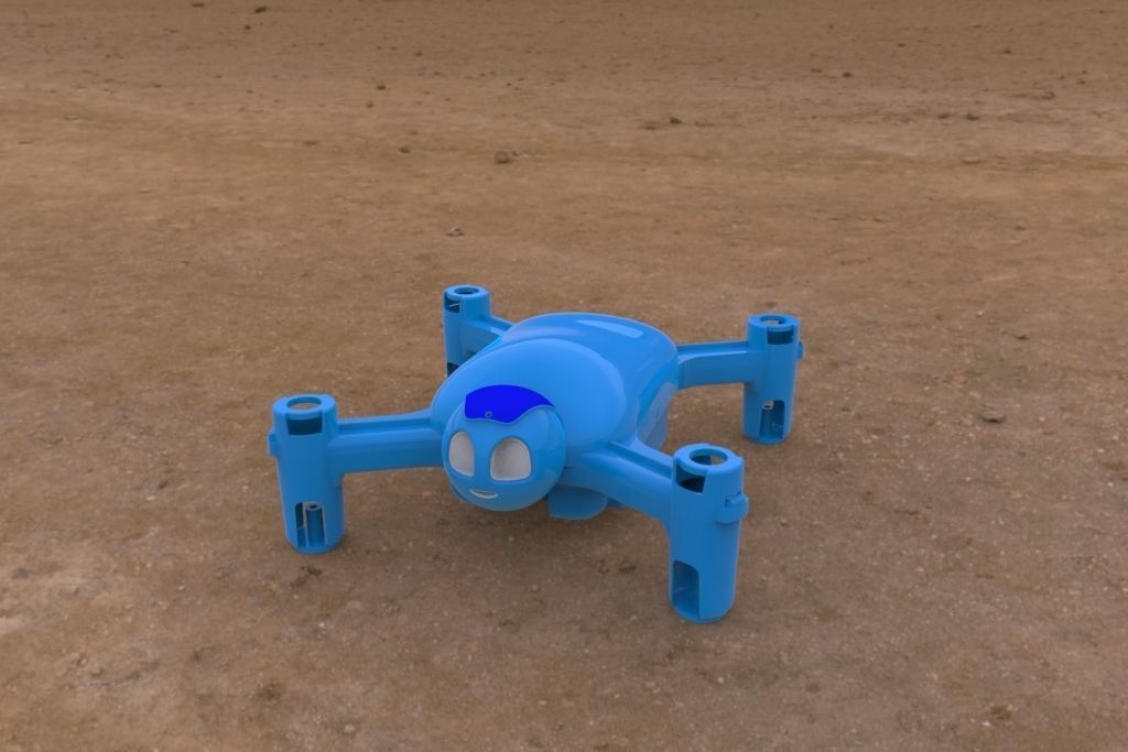 3D Printable Drone  3D print model_4