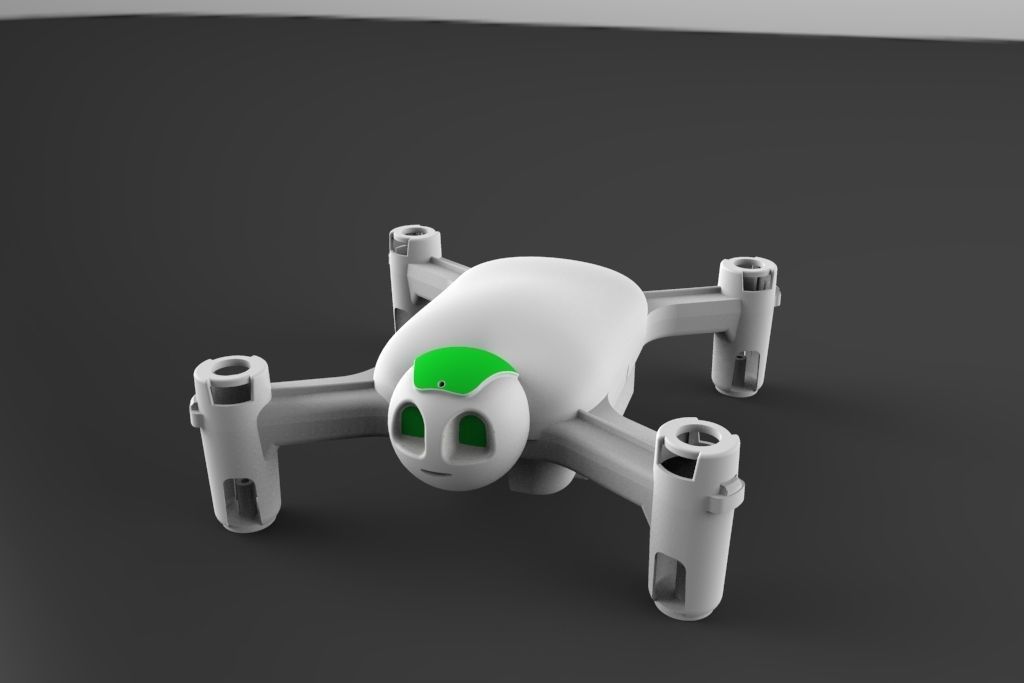3D Printable Drone  3D print model_1