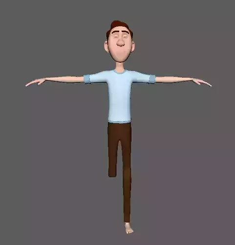 3d cartoon character 